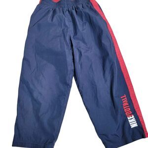 Boys Size 3T Nike Track Pants Navy Red